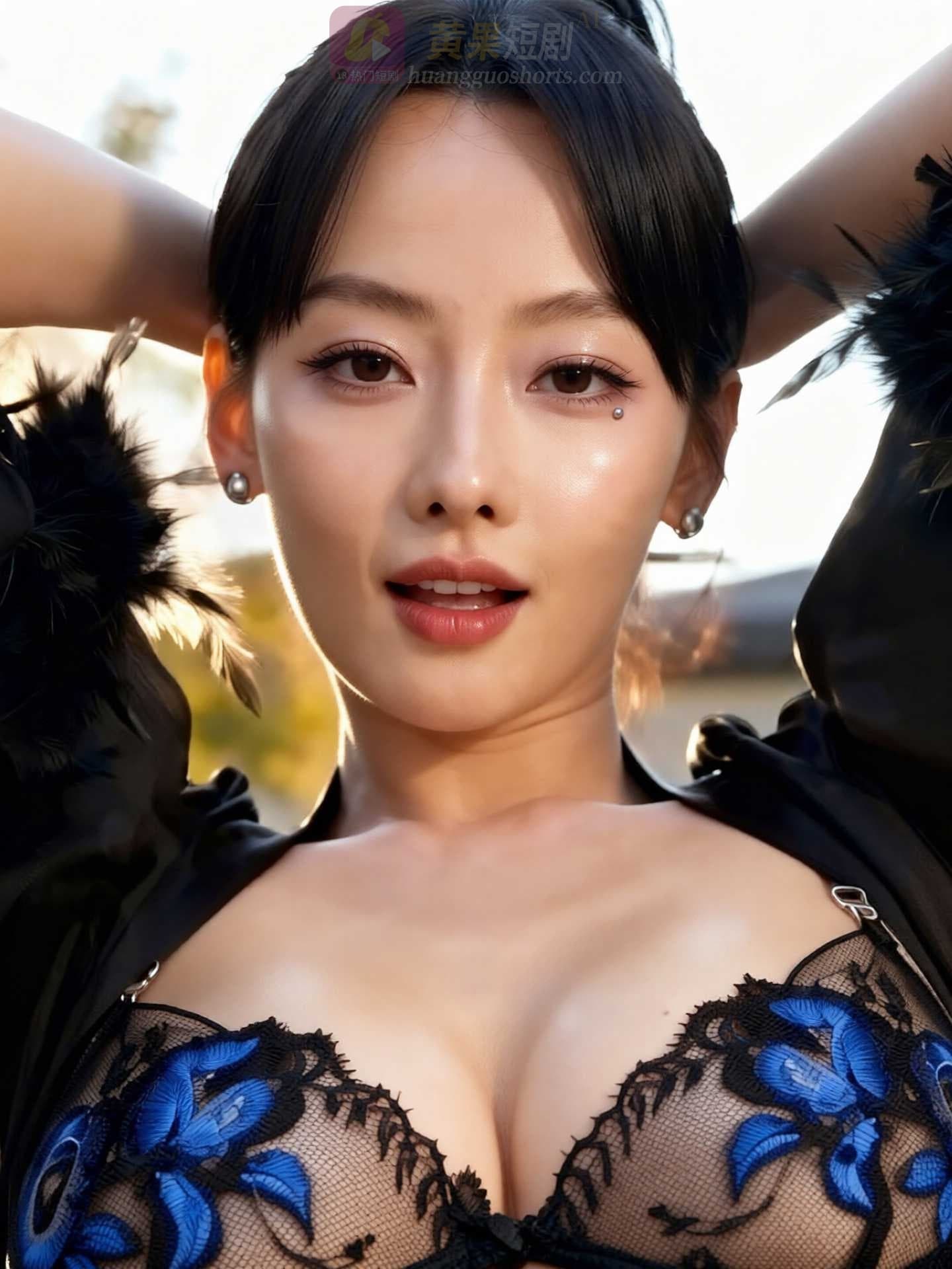 AI魔改 张嘉倪 和小鲜肉在豪宅里玩嗨了